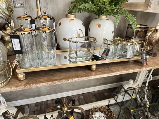 Isterningsholder m. Glasbakke. COLMORE