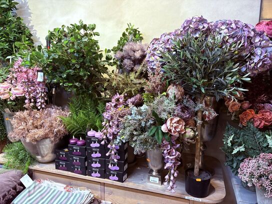 Div. Blomster i plast