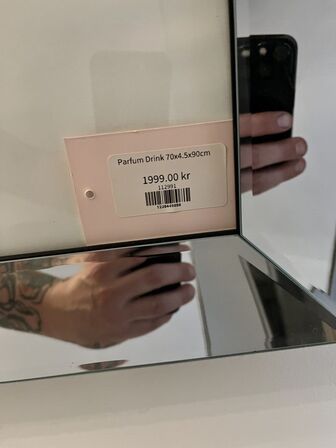 Plakat m. Ramme. CHANEL 70x90 cm