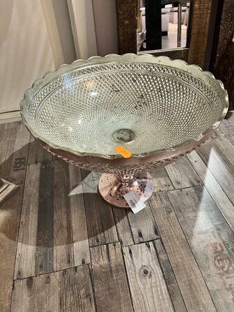 Vase m. Plante inkl. pokal  