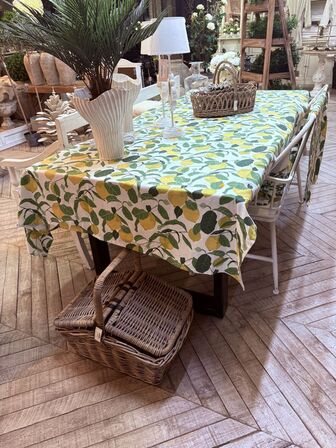 Plankebord m. Dug inkl. Jernbænk 220x100 cm.