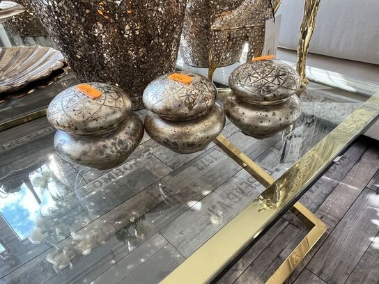 2 stk. Mosaikvaser mm.