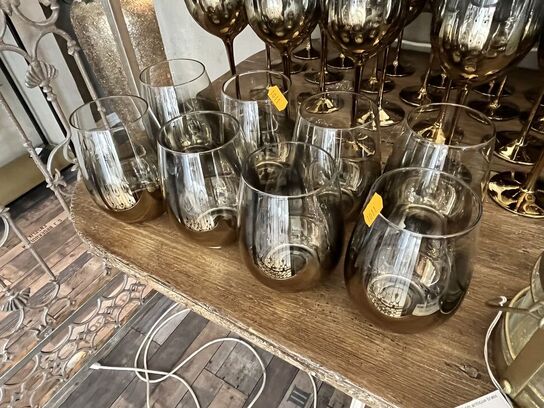 10 stk. Vinglas inkl. 8 stk. Vandglas