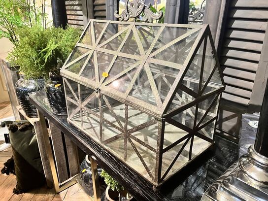 Drivhus, potte inkl. Spejle