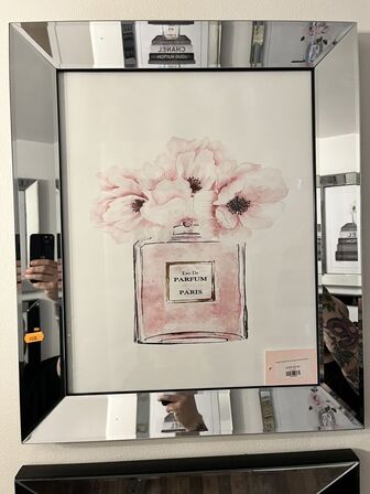 Plakat m. Ramme. CHANEL 40x50 cm