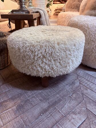 Loungestol m. fodskammel inkl. pude SETUBAL