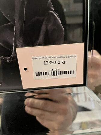 Plakat m. Ramme. CHANEL 40x50 cm