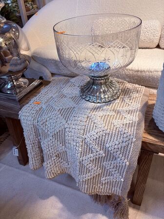 Bordlampe i krom PIETRO