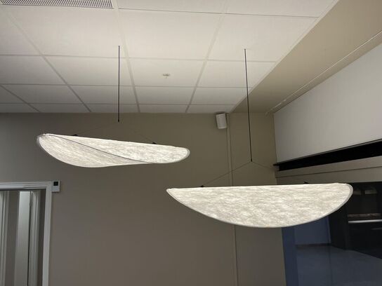 2.Stk. Lamper i stof 