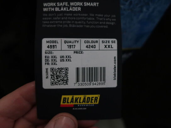 Arbejdsjakke BLÅKLÄDER 4491 str. XXL