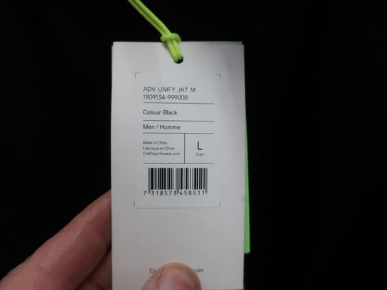 Arbejdstrøje CRAFT UNIFY str. L