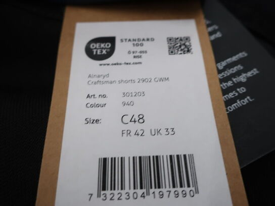 Arbejdsshorts FRISTADS ALNARYD str. C48