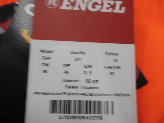 Arbejdsbukser ENGELL str. 80/82 cm