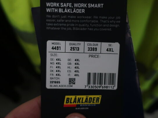 Arbejdsjakke BLÅKLÄDER 4491 str. XXXXL