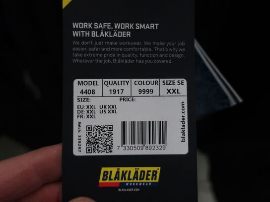 Arbejdsjakke BLÅKLÄDER 4408 str. XXL