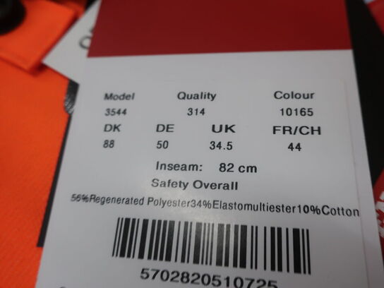 Arbejdsbukser ENGELL str. 88/82 cm