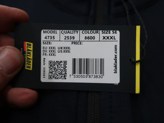 Arbejdstrøje BLÅKLÄDER 4735 str. XXXL