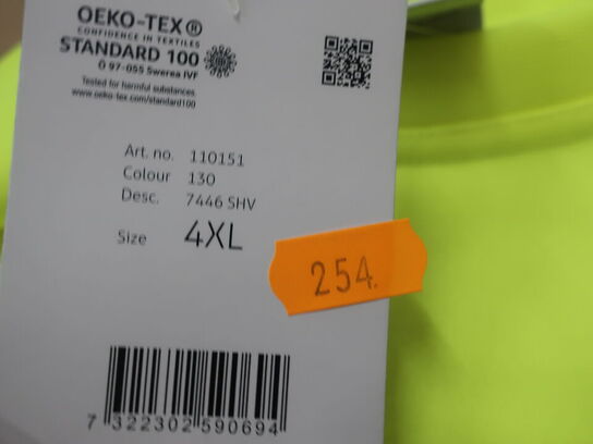 Arbejdstrøje FRISTADS str. 4XL