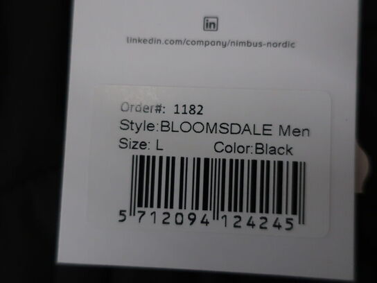 Arbejdsjakke NIMBUS BLOOMSDALE str. L