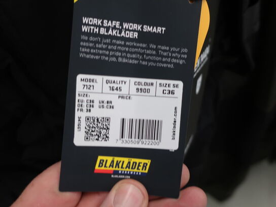 Arbejdsbukser BLÅKLÄDER str. C36