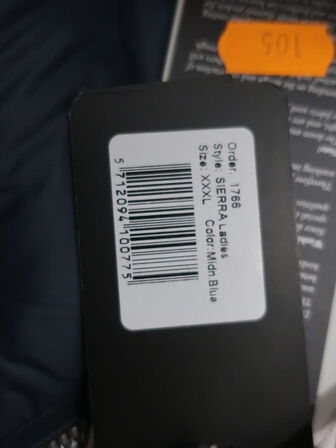 Arbejdsjakke NIMBUS SIERRA str. XXXL