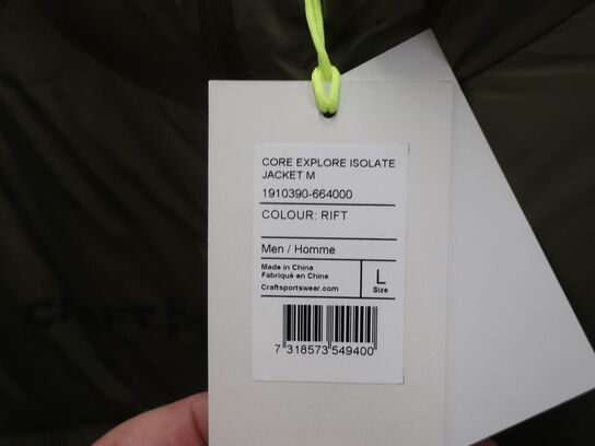 Arbejdsjakke CRAFT CORE EXPLORE str. L