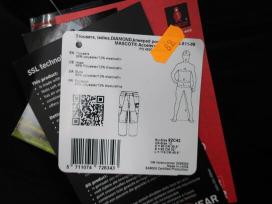 Arbejdsbukser MASCOT str. 82C42