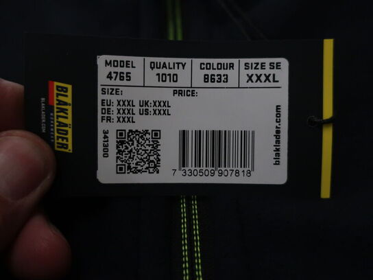 Arbejdstrøje BLÅKLÄDER 4765 str. XXXL