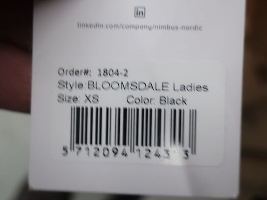 Arbejdsjakke NIMBUS BLOOMSDALE str. XS