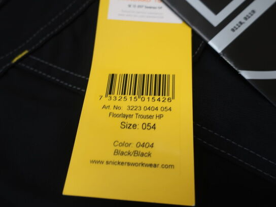 Arbejdsbukser SNICKERS str. 54