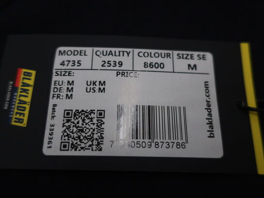 Arbejdstrøje BLÅKLÄDER 4735 str. M