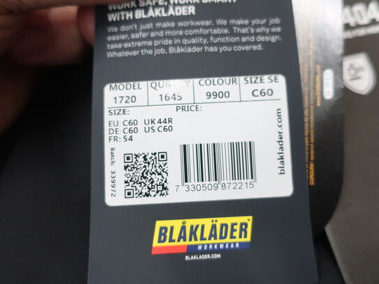 Arbejdsbukser BLÅKLÄDER str. C60