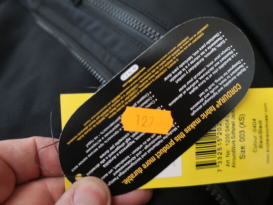 Arbejdsjakke SNICKERS 1200 SOFTSHELL str. XS