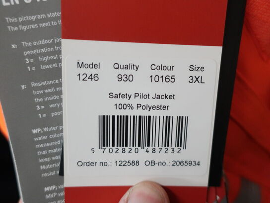 Arbejdsjakke ENGELL 1246 str. 3XL