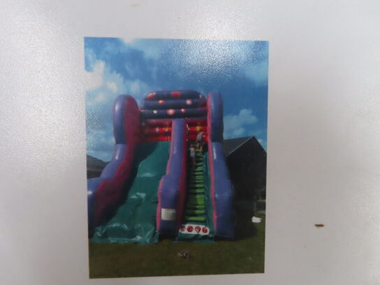 Hoppeborg brugt Disko rutschebanen