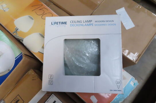 Palle med diverse lamper