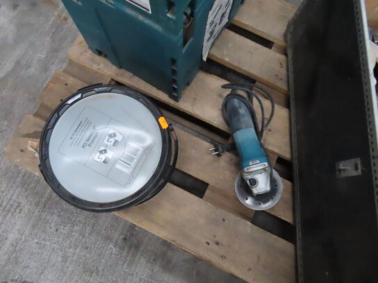 Palle med diverse håndværktøj mv.