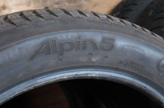 4 stk dæk 205/55/19 vinterdæk