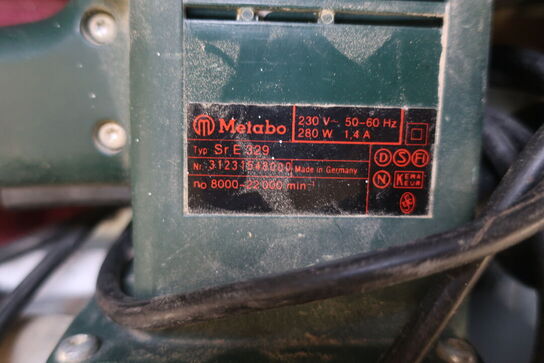 Lamelfræser, rystepudser ELU DS 140, METABO SR E 329