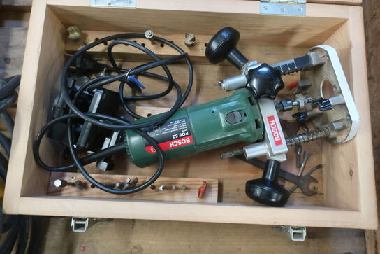 2 stk. overfræser BOSCH POF 52 og ELU