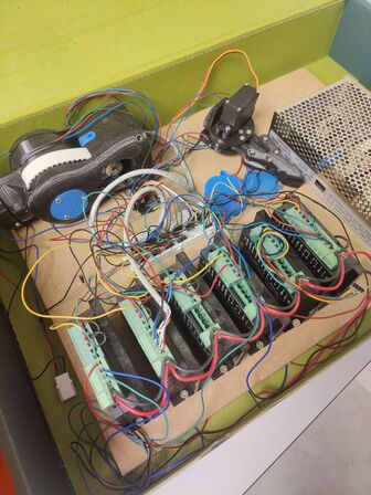 5 Axis robotarm, 3D printet, med stepper motor og controller