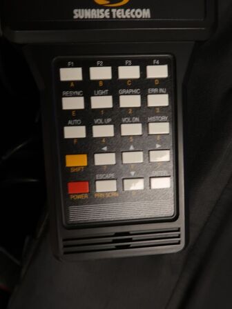 Håndholdt tester SUNRISE Telecom SunSet E10 