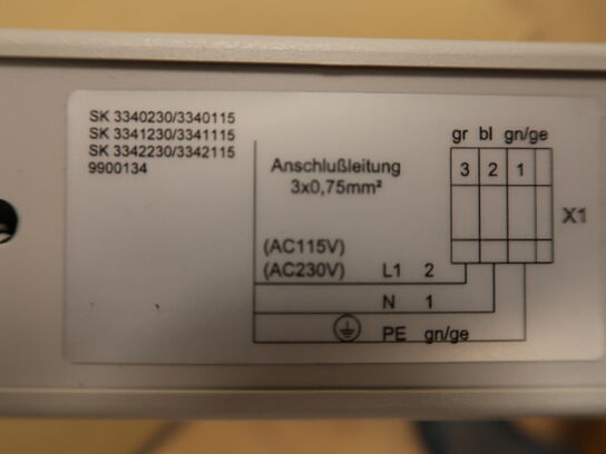 3 stk. Rack-fans RITTAL SK3340230