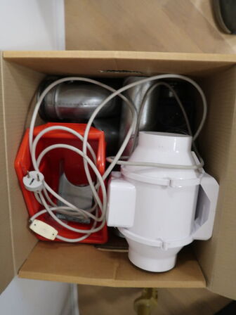 Udsugning inkl. Motor