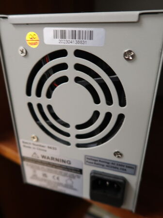 Digital-kontrol DC strømforsyning TENMA 72-10480