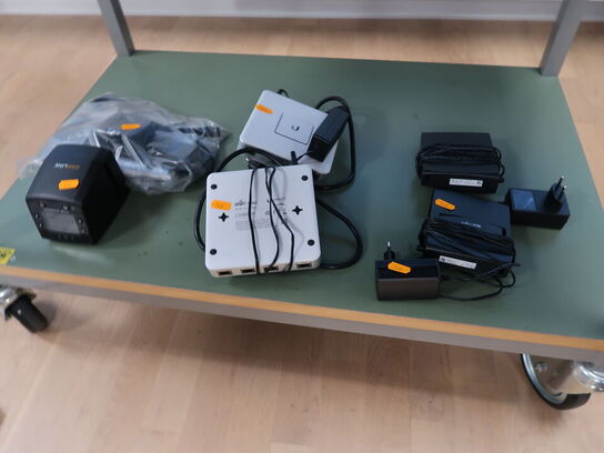 Netværksudstyr og dias scanner