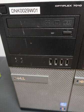 2 stk. Stationære PC'er DELL