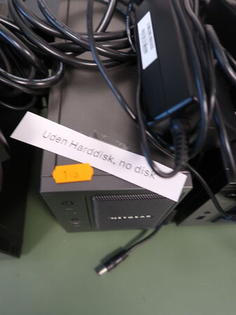 4 stk. Netgear NAS server uden harddisk