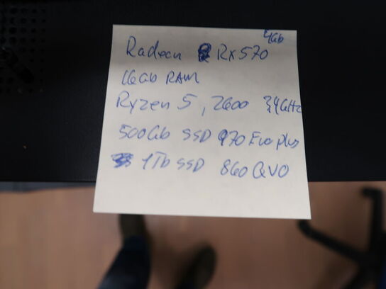 Stationær RYZEN 5 PC 