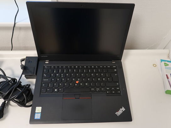 Bærbar PC LENOVO T450 med dockingstation